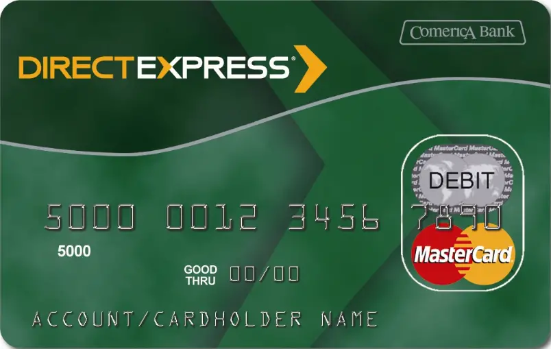 "direct express card"