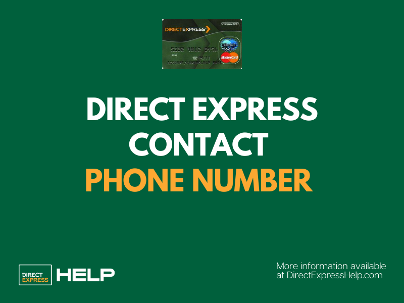 Direct Express Contact Number Direct Express Card Help