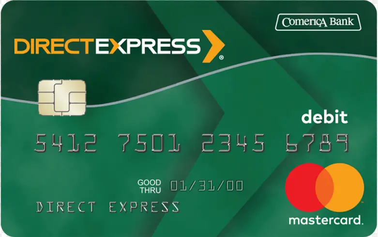 "New Direct Express Card With Chip"