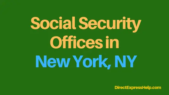 "Social Security Offices in New York City"