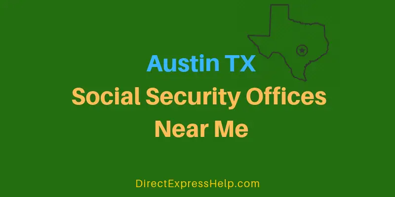Austin TX Social Security Offices Near Me