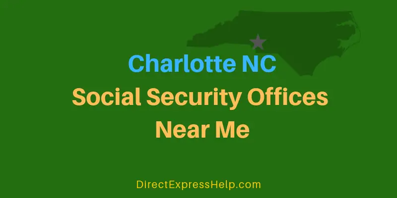 Charlotte NC Social Security Offices Near Me