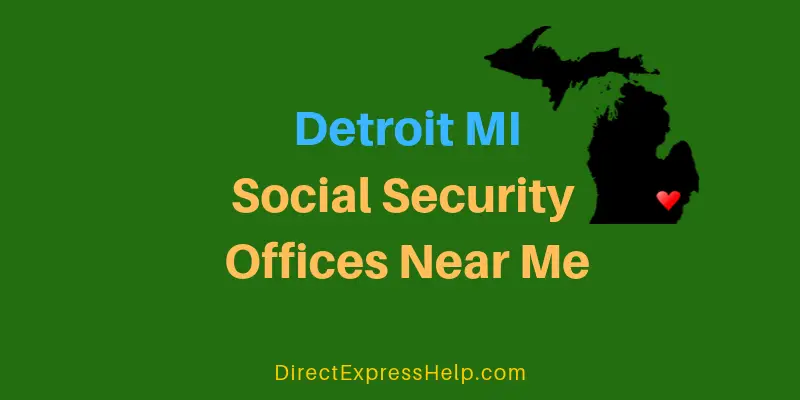 Detroit MI Social Security Offices Near Me