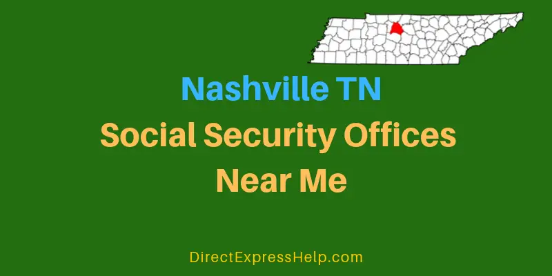 Nashville TN Social Security Offices Near Me