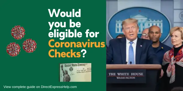 "coronavirus checks"